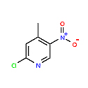 2-Chloro-4-methyl-5-nitropyridine